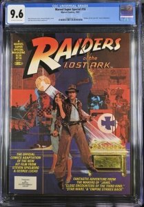 Marvel Super Special #18 1981 CGC 9.6 Raiders of the Lost Ark