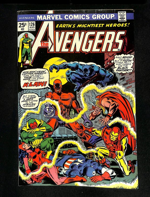 Avengers #126