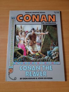 Marvel Graphic Novel: Conan The Reaver ~ NEAR MINT NM ~ 1987 Marvel Comics