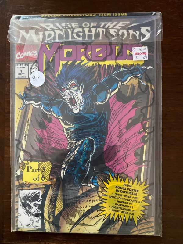 Morbius: The Living Vampire #1 (1992) sealed