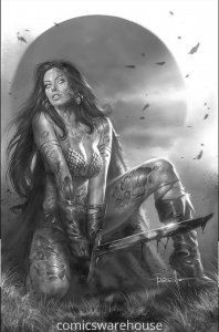 DIE!NAMITE (2020 DYNAMITE) #5 VARIANT 1:50 PARRILLO B&W VIRGIN INCV NM R10131