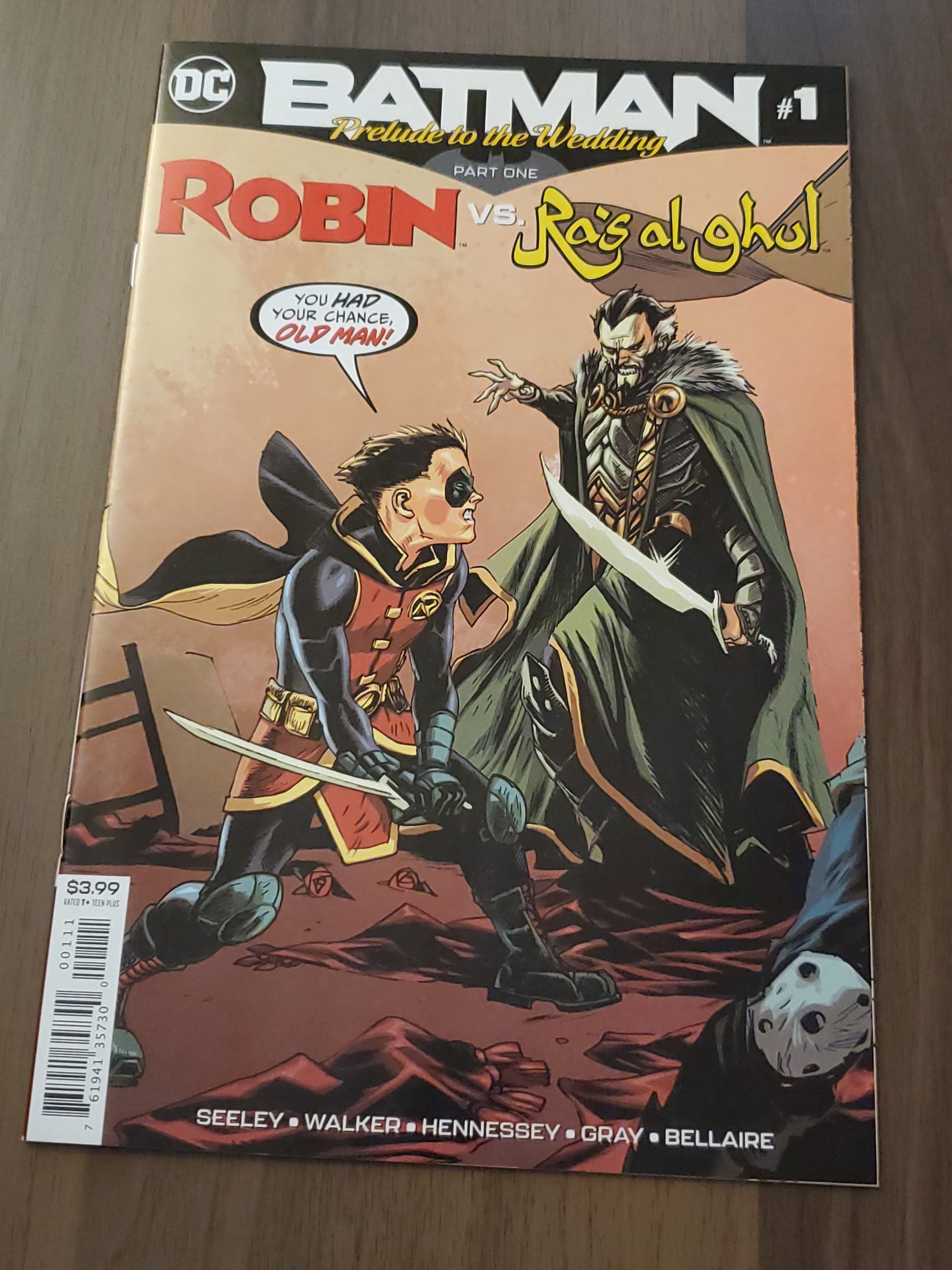 Batman: Prelude To the Wedding: Robin vs. Ra's Al Ghul #1 (2018)  |  Comic Books - Modern Age, DC Comics, Batman, Superhero / HipComic