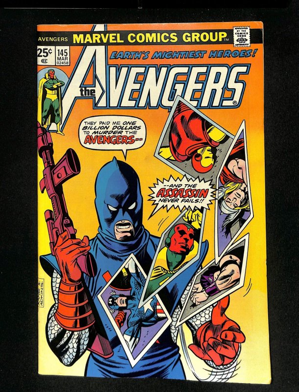 Avengers #145 1st Assassin!