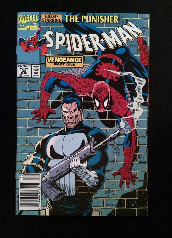 Spider-Man  #32  Marvel Comics 1993 VF/NM Newsstand