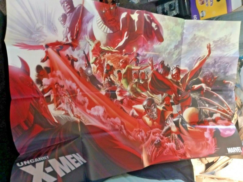 UNCANNY X-MEN 2008 Promo Poster, 24 x 36, 2013, MARVEL 2'x3' Folded NEW