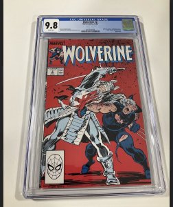 Wolverine 2 cgc 9.8 wp marvel 1988 