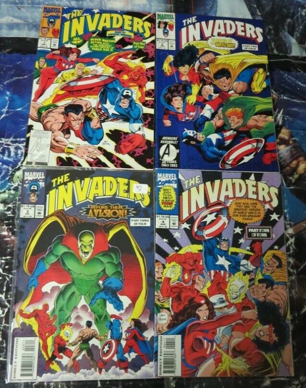 INVADERS (1993) 1-4  WWII Heroes Revival!