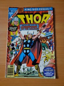 Thor Annual #6 ~ FINE FN ~ 1977 Marvel Comics