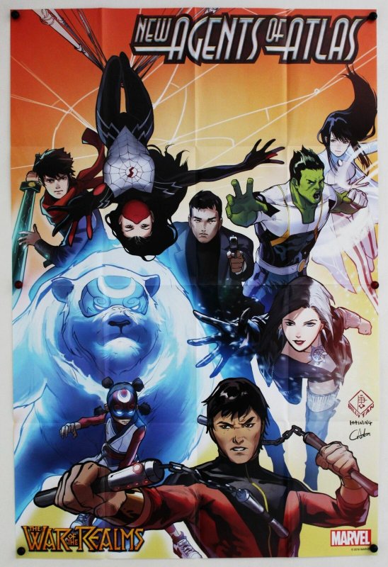 New Agents of Atlas: War of Realms 2019 Folded Promo Poster [P82] (36 x 24)