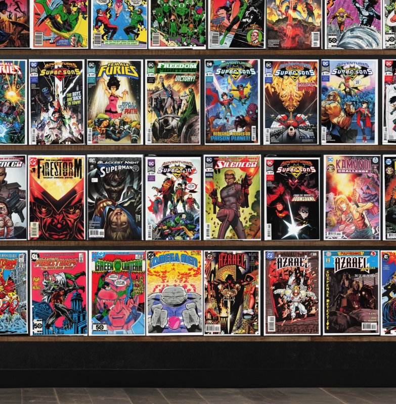 Huge Lot 140+ Comics with Azrael, Green Lantern, Firestorm & More!