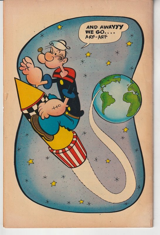 Popeye Career Education Series # E-4   Trans, Planes, and Automobiles