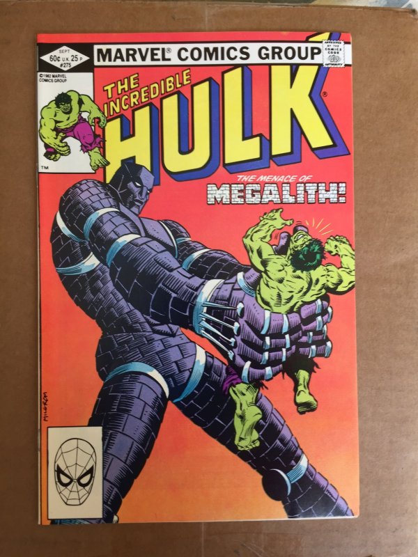 The Incredible Hulk #275