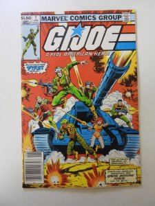 G.I. Joe: A Real American Hero #1 (1982) VG/FN condition moisture damage