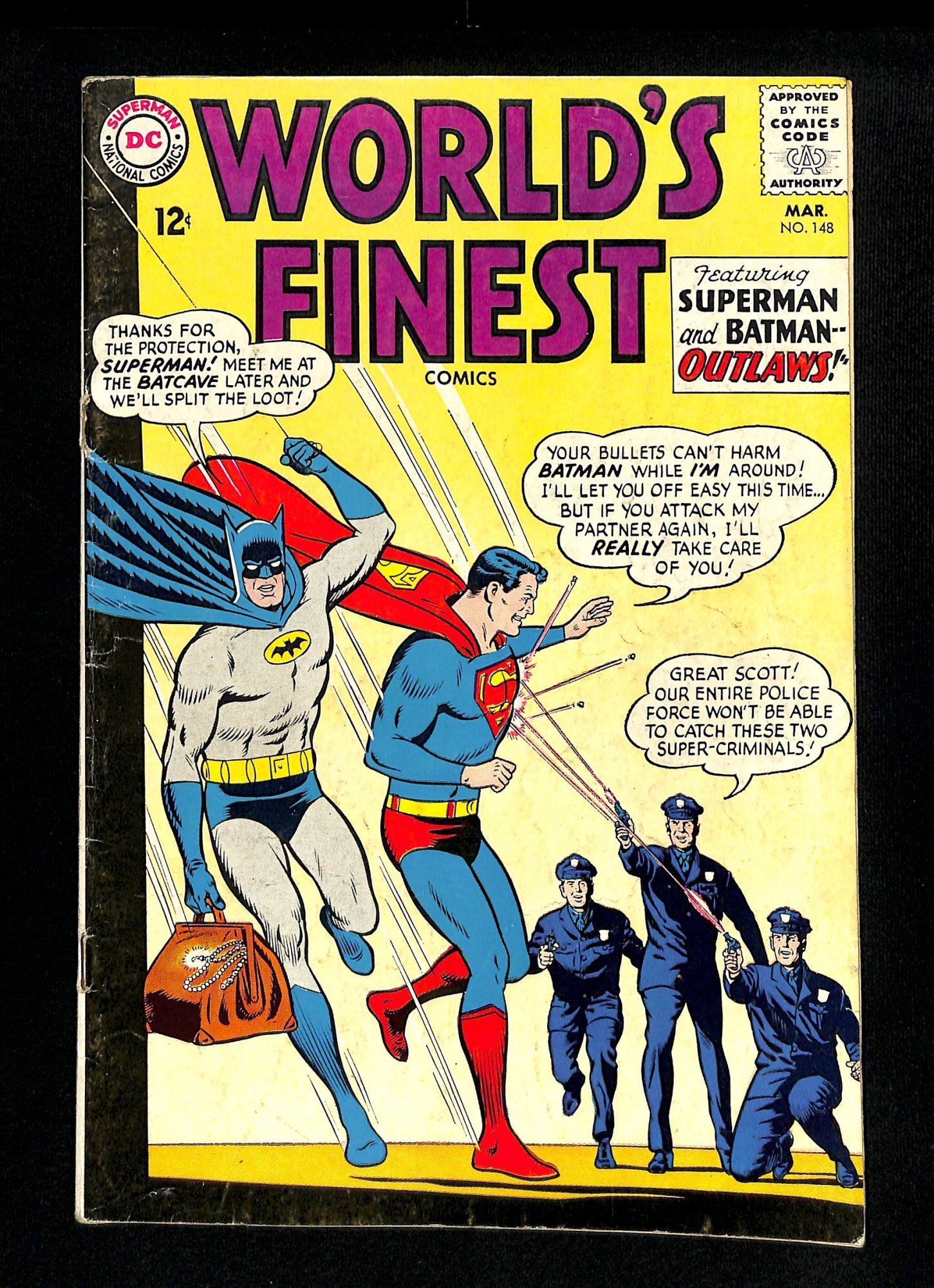 Worlds Finest Comics 148 Full Runs And Sets Dc Comics Superman Superhero Hipcomic 7095