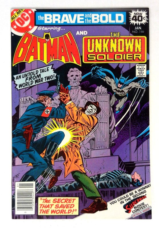 Brave and the Bold #146 (1979) Unknown Soldier WWII DC NM-