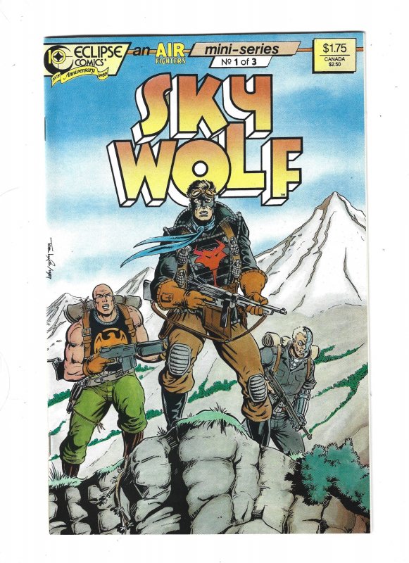 Sky Wolf #1 through 3 (1988) Complete