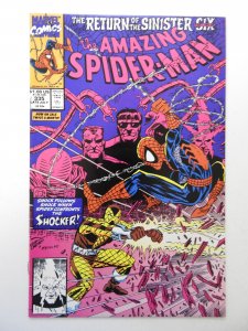 The Amazing Spider-Man #335 (1990) FN+ Condition! stain fc