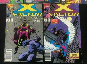 X-FACTOR 5PC LOT (FN/VF) MIGNOLA!! 1990-92