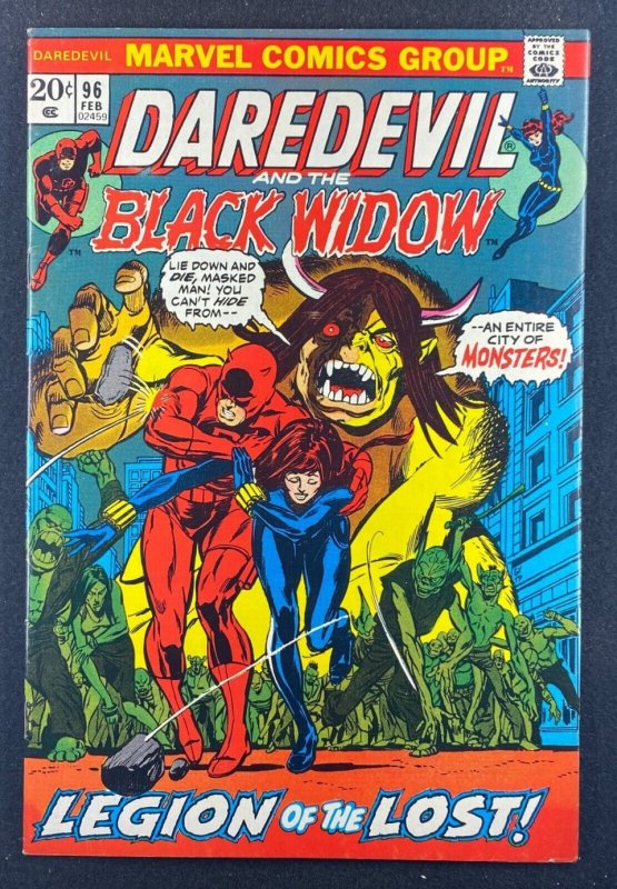 Daredevil (1964) #96 FN/VF (7.0) Gene Colan Gil Kane Black Widow Man-Bull