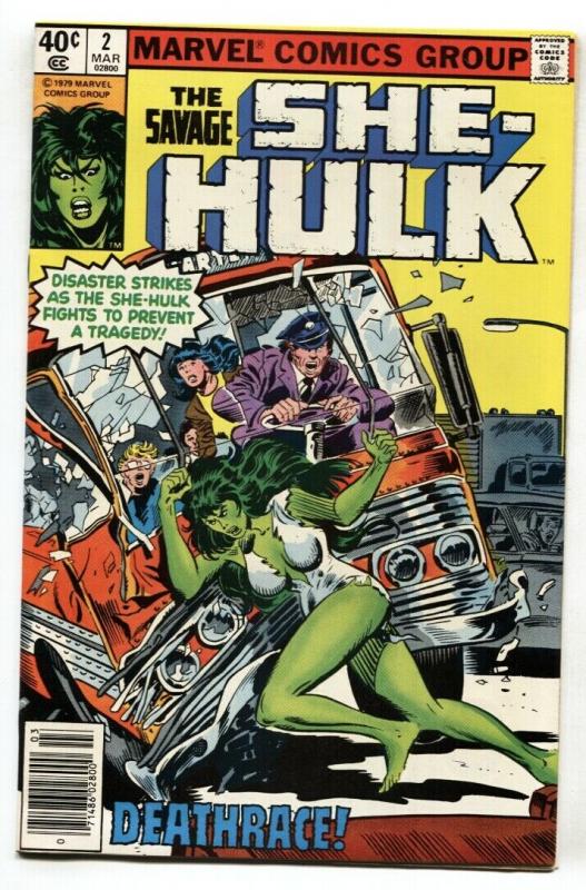 Savage She-Hulk #2 2nd appearance Comic Book 1980 Marvel VF/NM