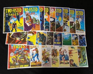 Two-Fisted Tales 24 Cover Portfolio Russ Cochran EC comics 1980