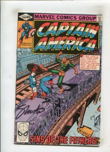 CAPTAIN AMERICA #246 (9.2) SIGNED JIM SHOOTER!! 1980