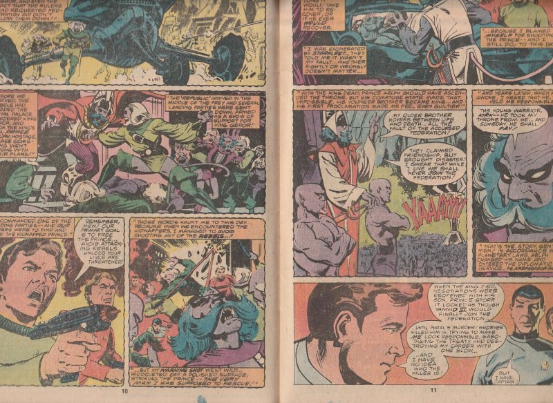 Star Trek(Marvel) # 6 Mystery In Space !