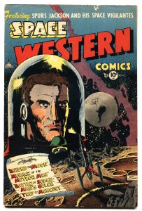 SPACE WESTERN #43 1953-CHARLTON-AZTECS-ALIENS-SCI-FI-MIXED GENRE