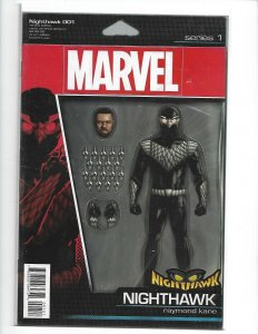 NIGHTHAWK #1 (2016) MARVEL COMICS ACTION FIGURE VARIANT  1ST PRINT! (v26)