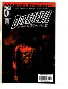 Lot Of 6 Daredevil Marvel Comic Books # 22 24 29 30 31 32 Foggy Karen JD3