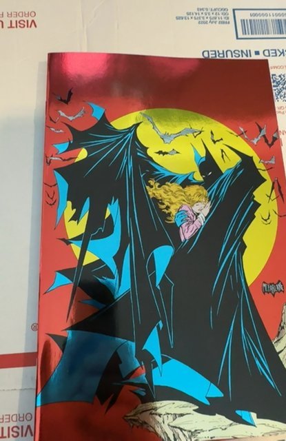 Batman #423 MegaCon Foil Cover (1988) reissue variant
