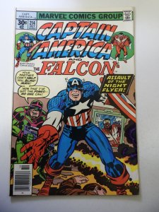 Captain America #214 (1977) FN/VF Condition
