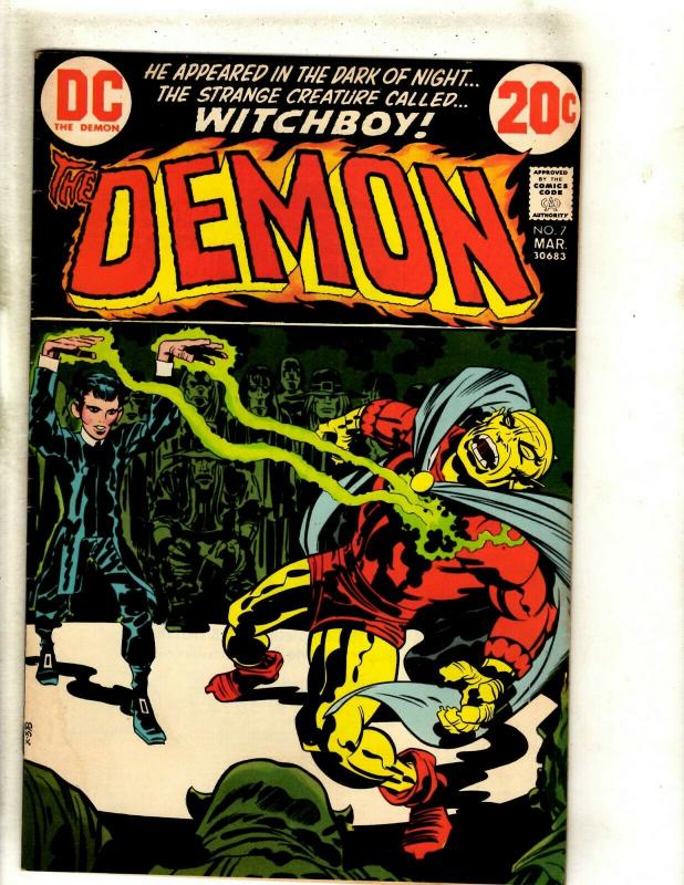 The Demon # 7 FN/VF DC Comic Book Jack Kirby Bronze Age Etrigan Fourth World RS1