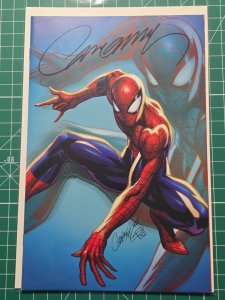 AMAZING SPIDER-MAN #10 MARVEL 1:100 VIRGIN J SCOTT CAMPBELL SIGNED NYCC W/COA