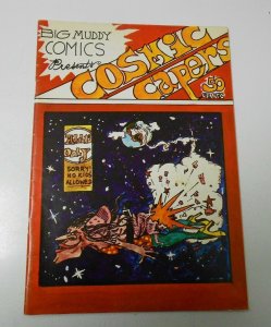1972 Big Muddy Comics COSMIC CAPERS #1 FN+ 6.5 Jesus vs Godzilla 1st/Only Print