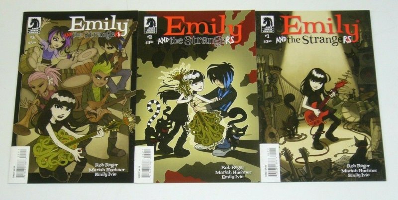 Emily and the Strangers #1-3 VF/NM complete series - emily the strange set 2 lot