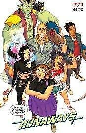 Runaways #34 Anka Var Marvel Comics Comic Book 