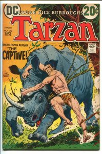 TARZAN #212 1972-DC-EDGAR RICE BURROUGHS-JOE KUBERT JUNGLE ART-vf+