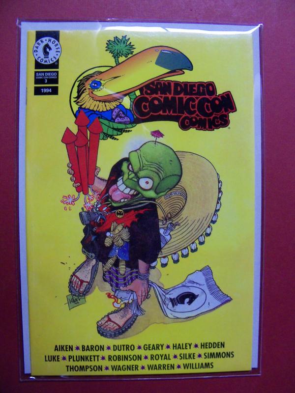 SAN DIEGO COMIC CON #3  (VF/NM 9.0 OR BETTER)