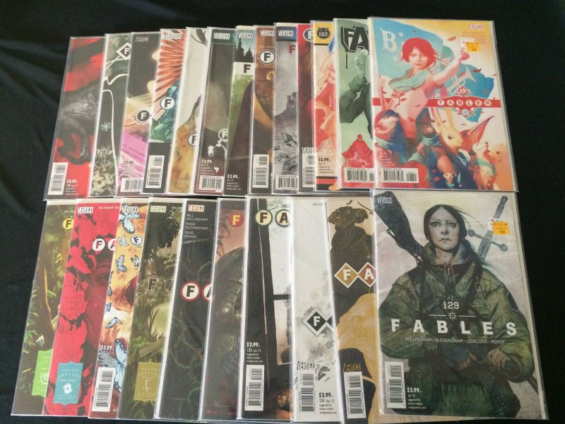 43 FABLES Comic Books VFNM Condition