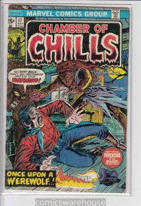 CHAMBER OF CHILLS (1972 MARVEL) #17 VG A01827