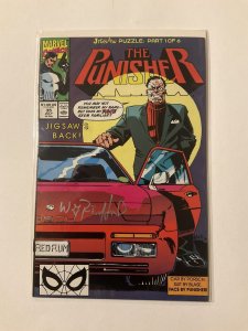 Punisher 35 Near Mint Nm Signed Reinhold Marvel