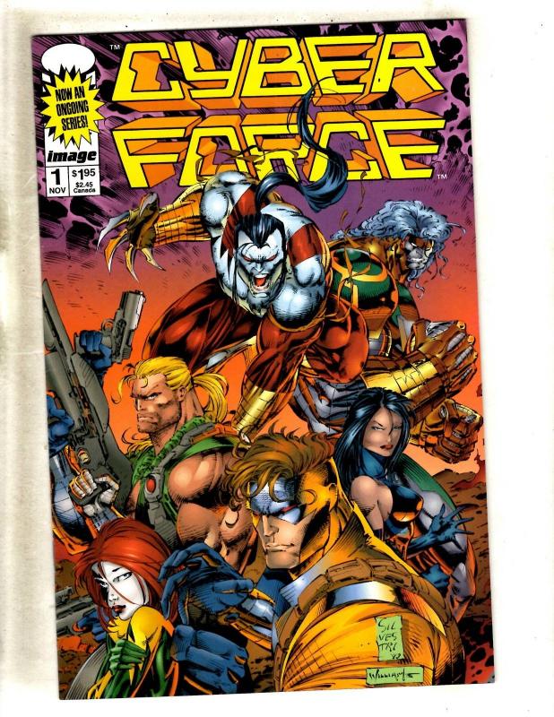 Lot Of 9 Image Comic Books Cyber Force 0 1 1 3 4 Maxx 1 2 3 Shaman's Tear 1 DJ2