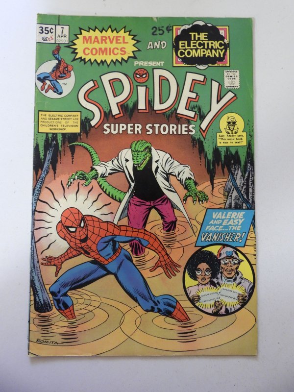 Spidey Super Stories #7 (1975) VG+ Condition