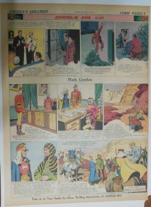 Flash Gordon Sunday by Alex Raymond from 3/14/1943 Large Full Page Size !