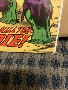1970 THE INCREDIBLE HULK Comic #130 Silver Age, Marvel (C346)