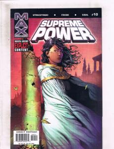 Lot Of 9 Supreme Power Marvel MAX Comic Books # 8 9 11 12 13 16 17 18 N-Hawk RC6