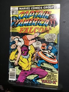 Captain America #211 (1977) high-grade Jack Kirby, first Nazi X! NM- Wow