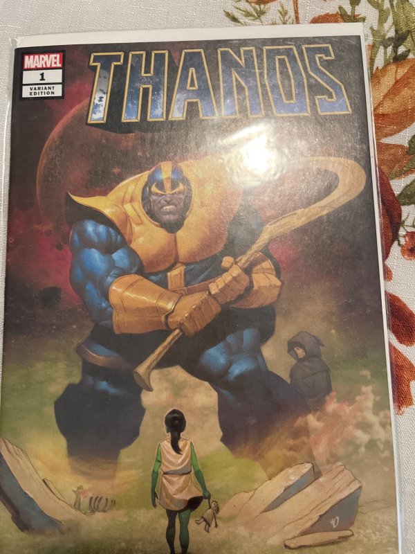 Thanos #1 Olivetti Cover (2019)