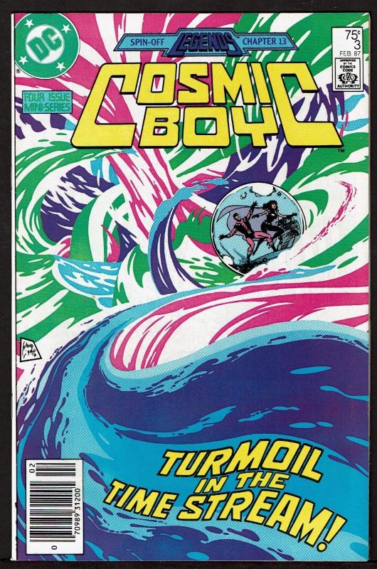 Cosmic Boy #3 (Feb 1987, DC) VF